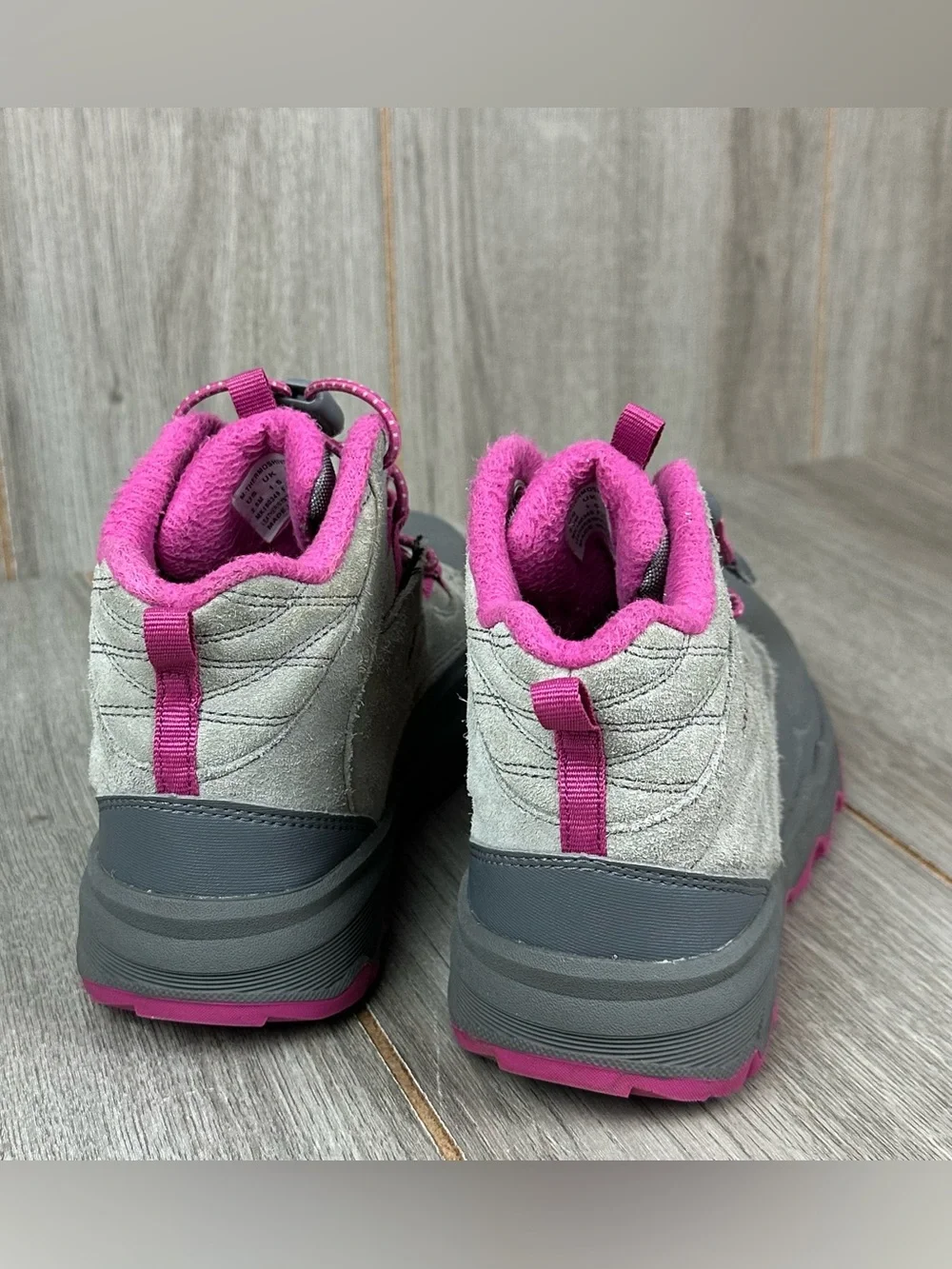 Merrell Kids Gray and Pink Rain & Hiking Boots
